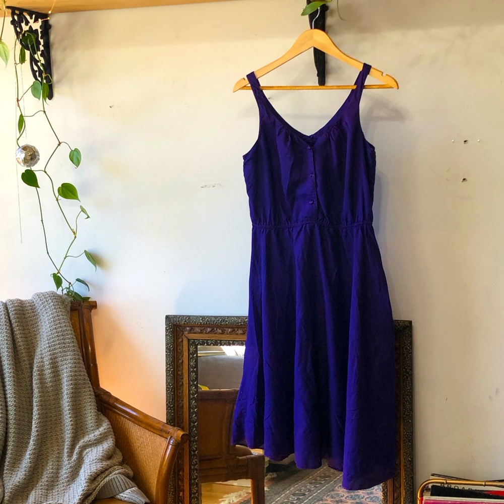 Vintage Purple Dress